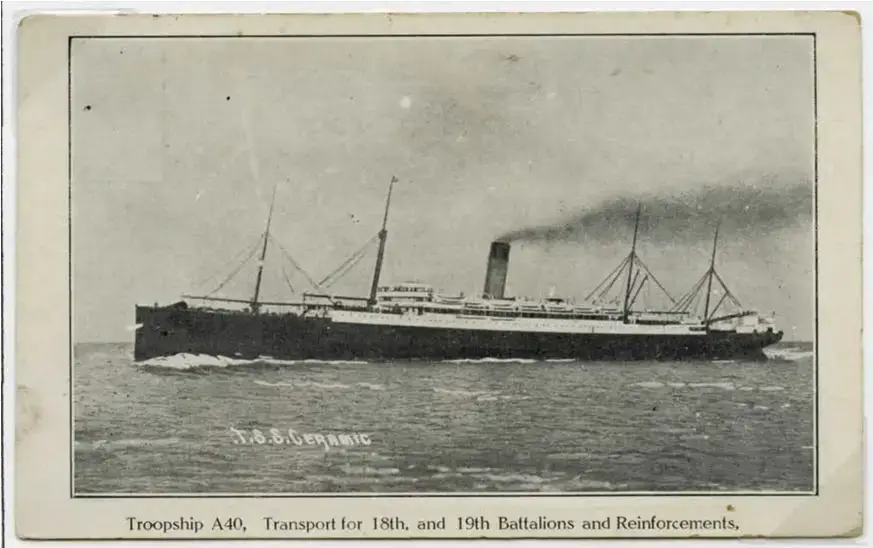 Convoy and Troopship Mail - WWI