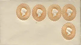 Tasmanian Embossed Stationery (LARGE GOLD)